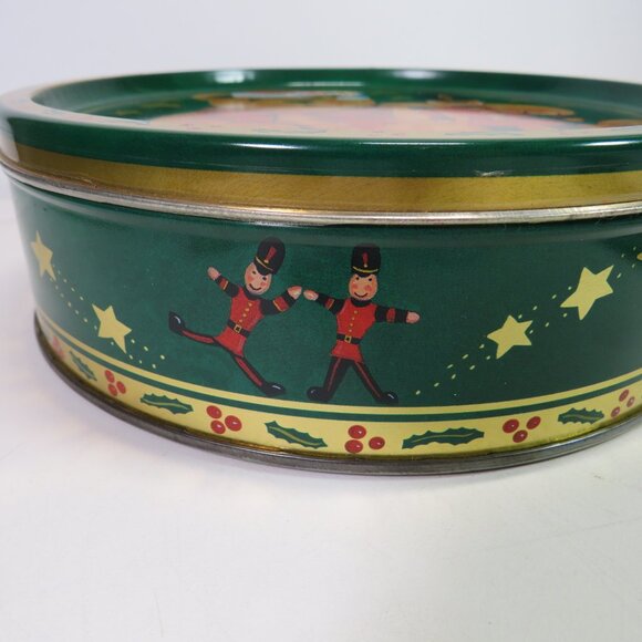 toy soldier (2) metal tins Christmas Decor Gold Accents - Picture 7 of 11